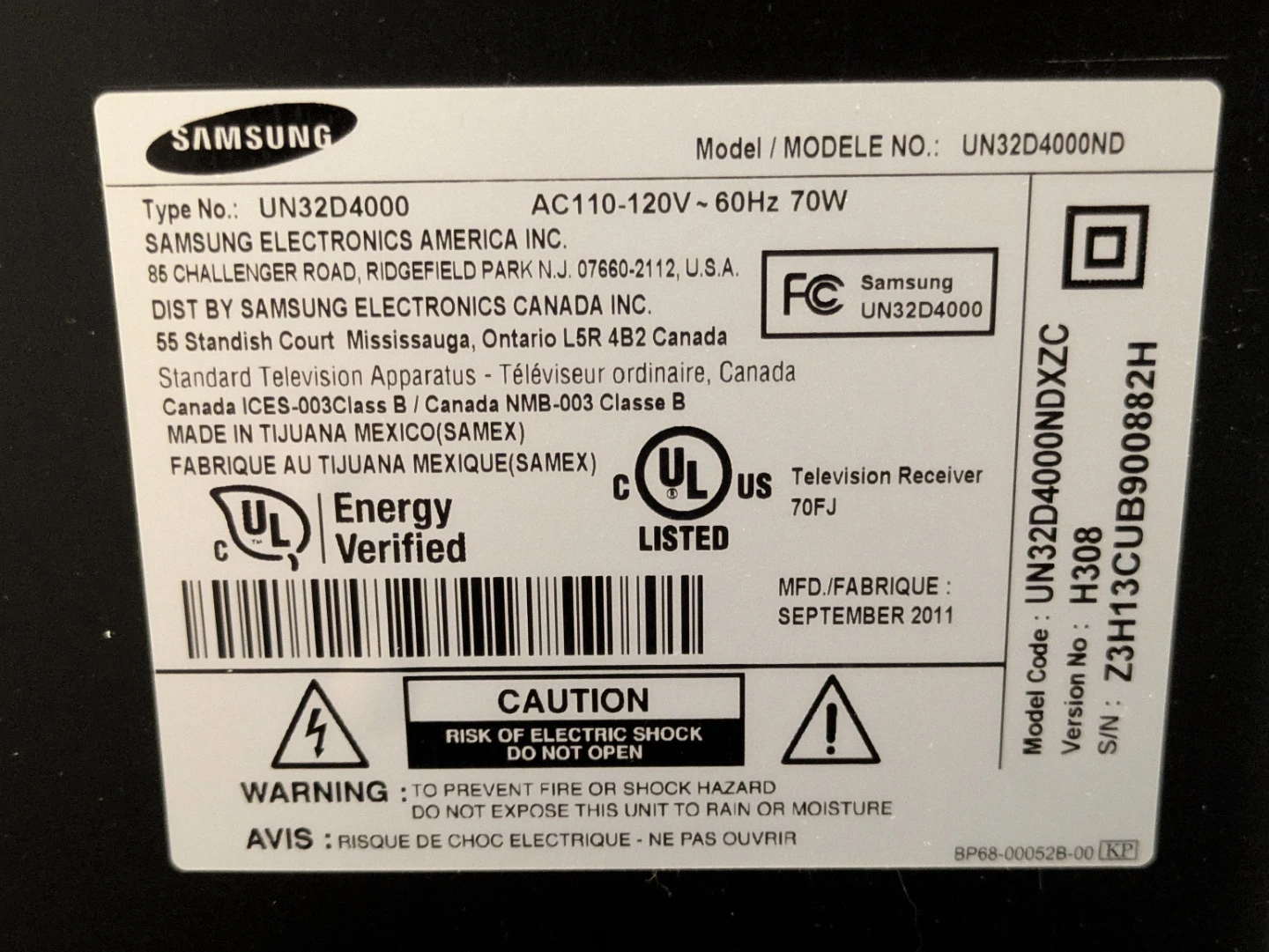 Samsung 32-inch LED TV - photo 5