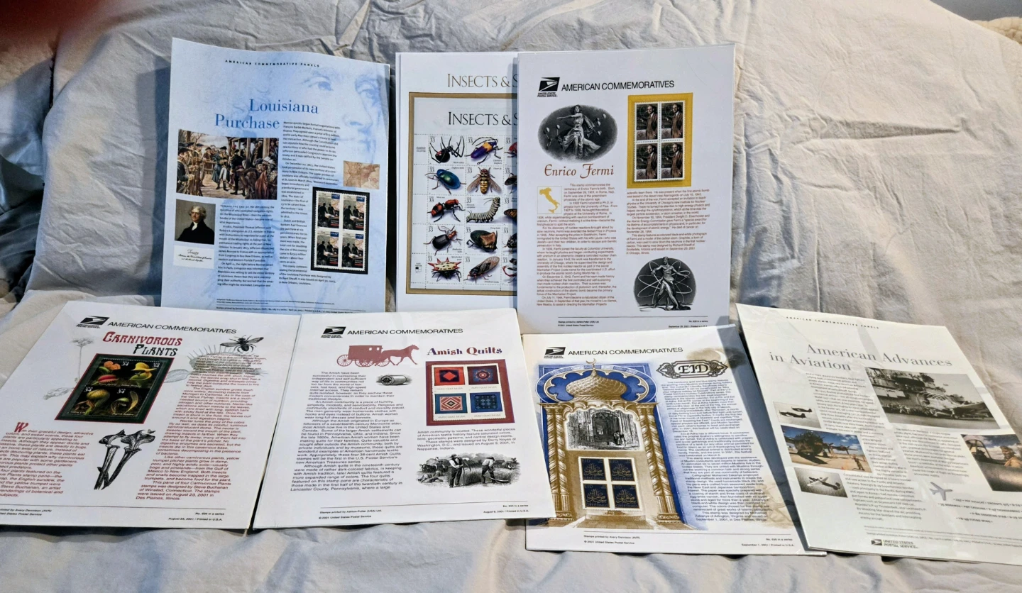 USPS American Commemorative Panels - photo 2