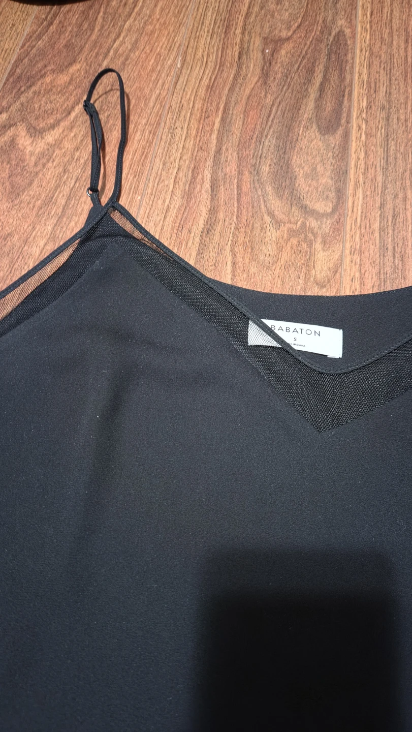 Babaton Black Cami Top - Size Small - photo 3