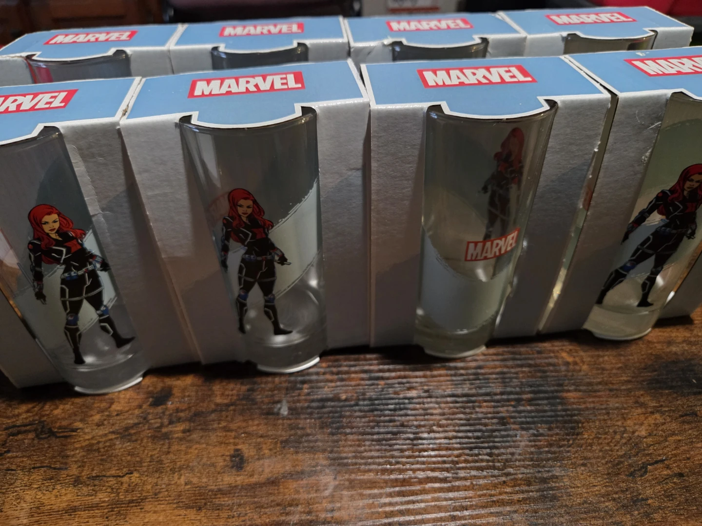 Marvel Black Widow Glass Set