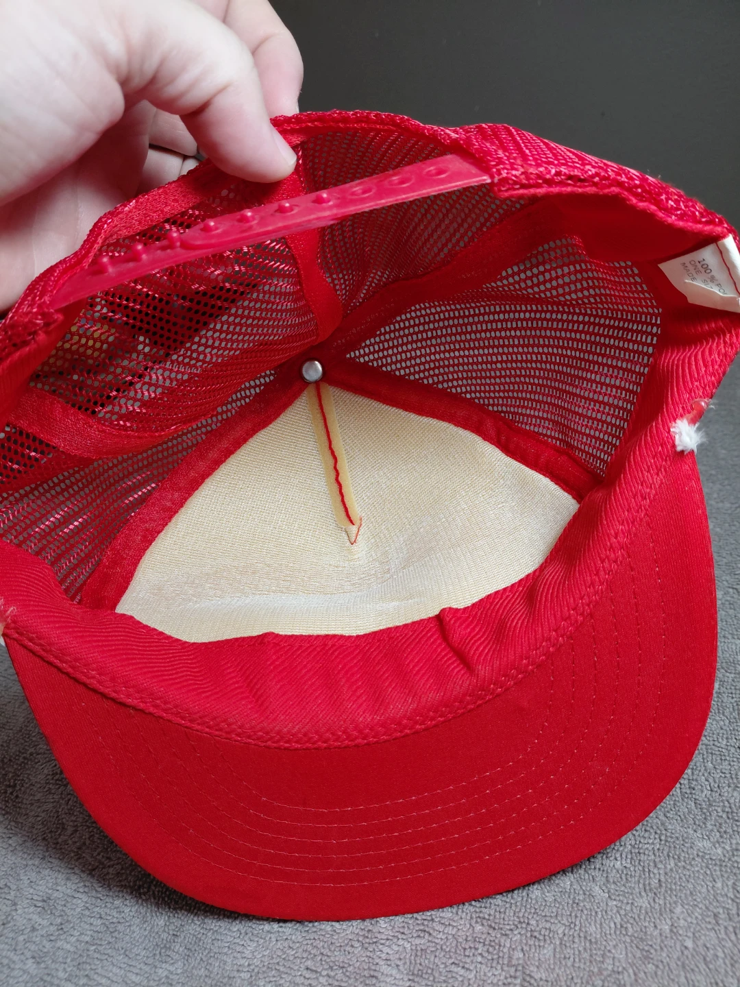 Vintage Bikini Inspector Novelty Trucker Hat - photo 3