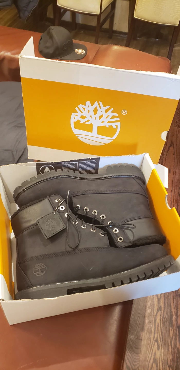 Timberland Premium 6-Inch Waterproof Boots (BLACK) - Size 11