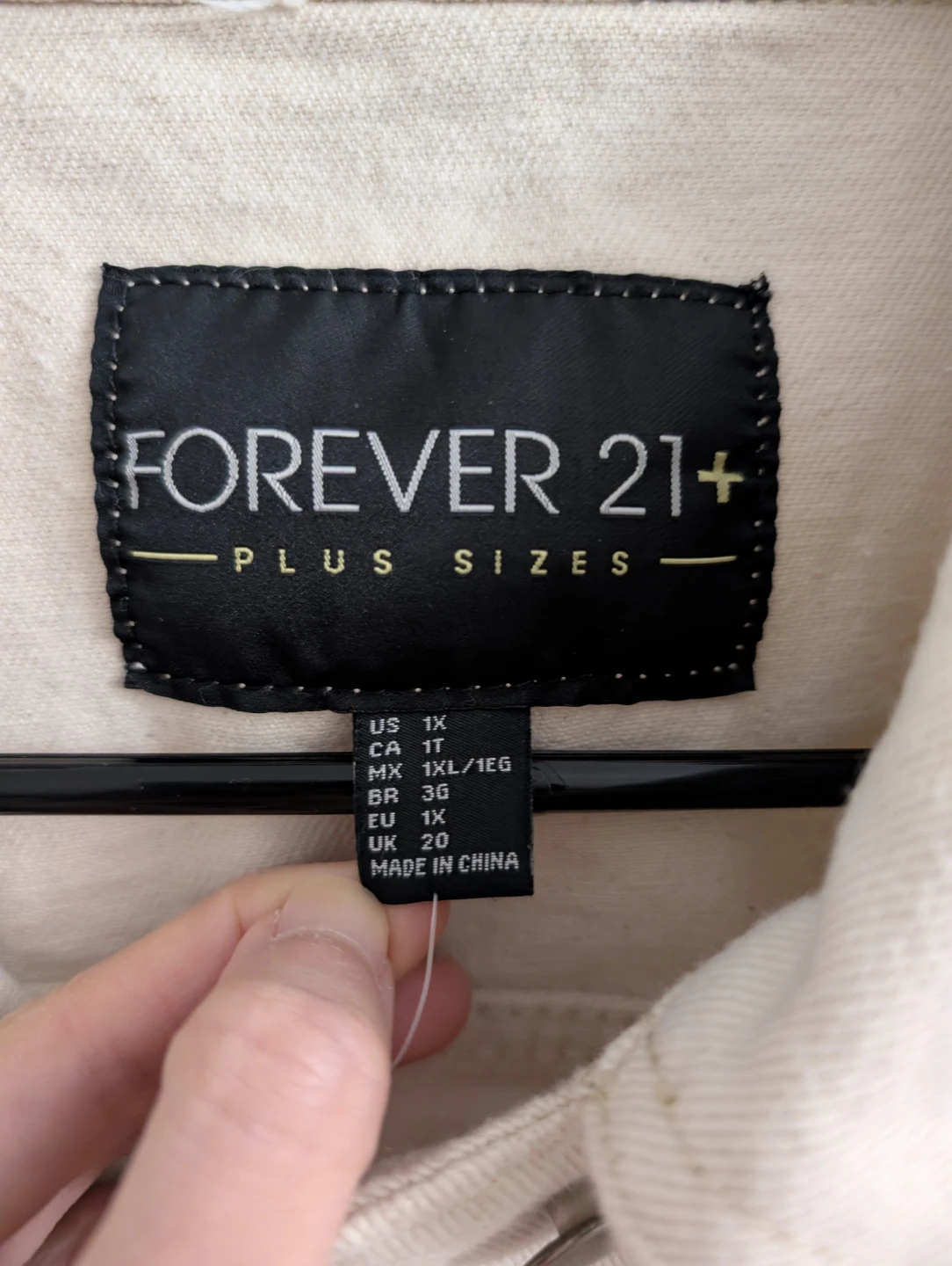 Forever 21+ Girls Girls Girls Denim Jacket Size 1X - photo 2