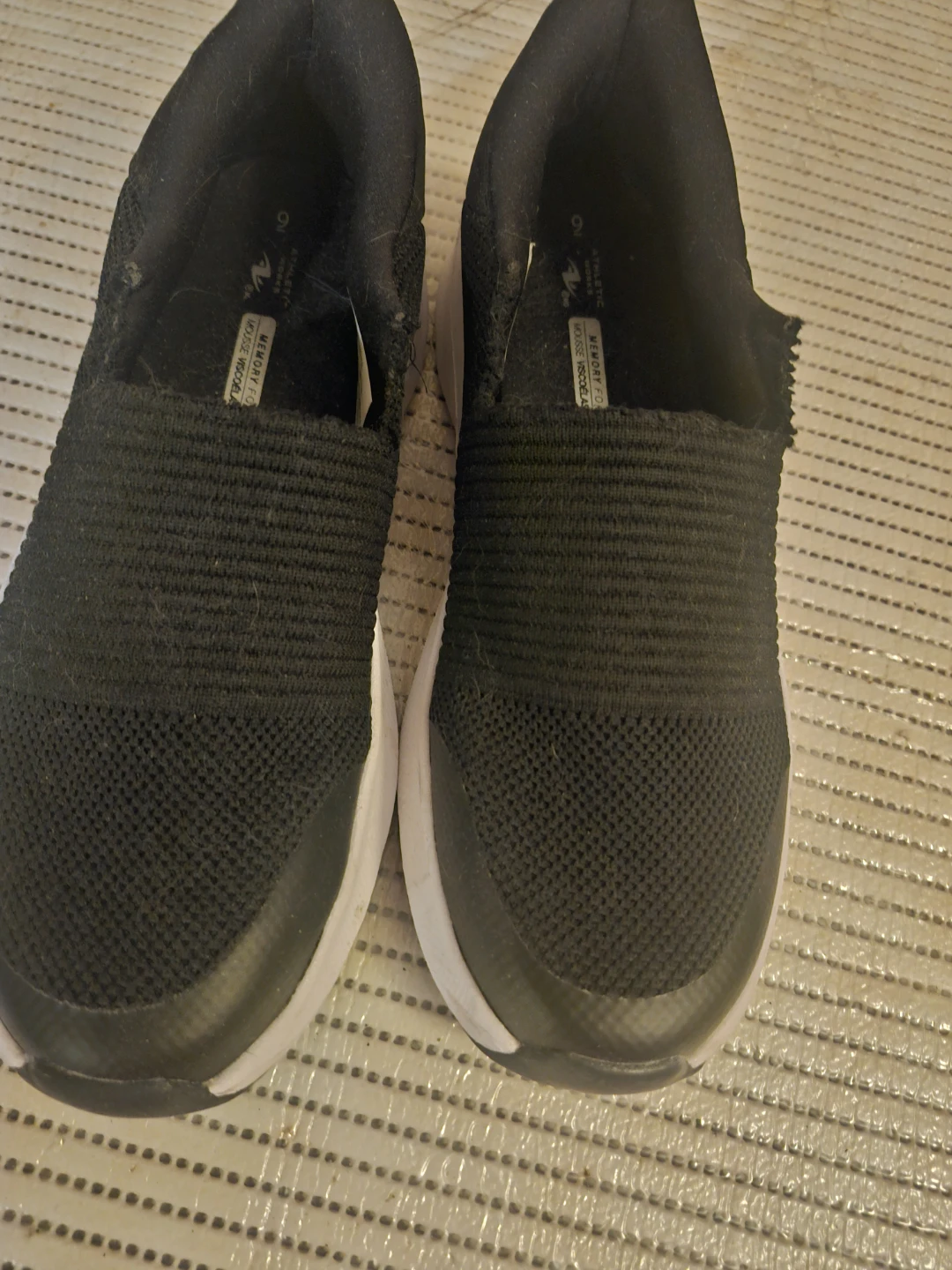 Athletic Works women's  Black Slip-on Shoes