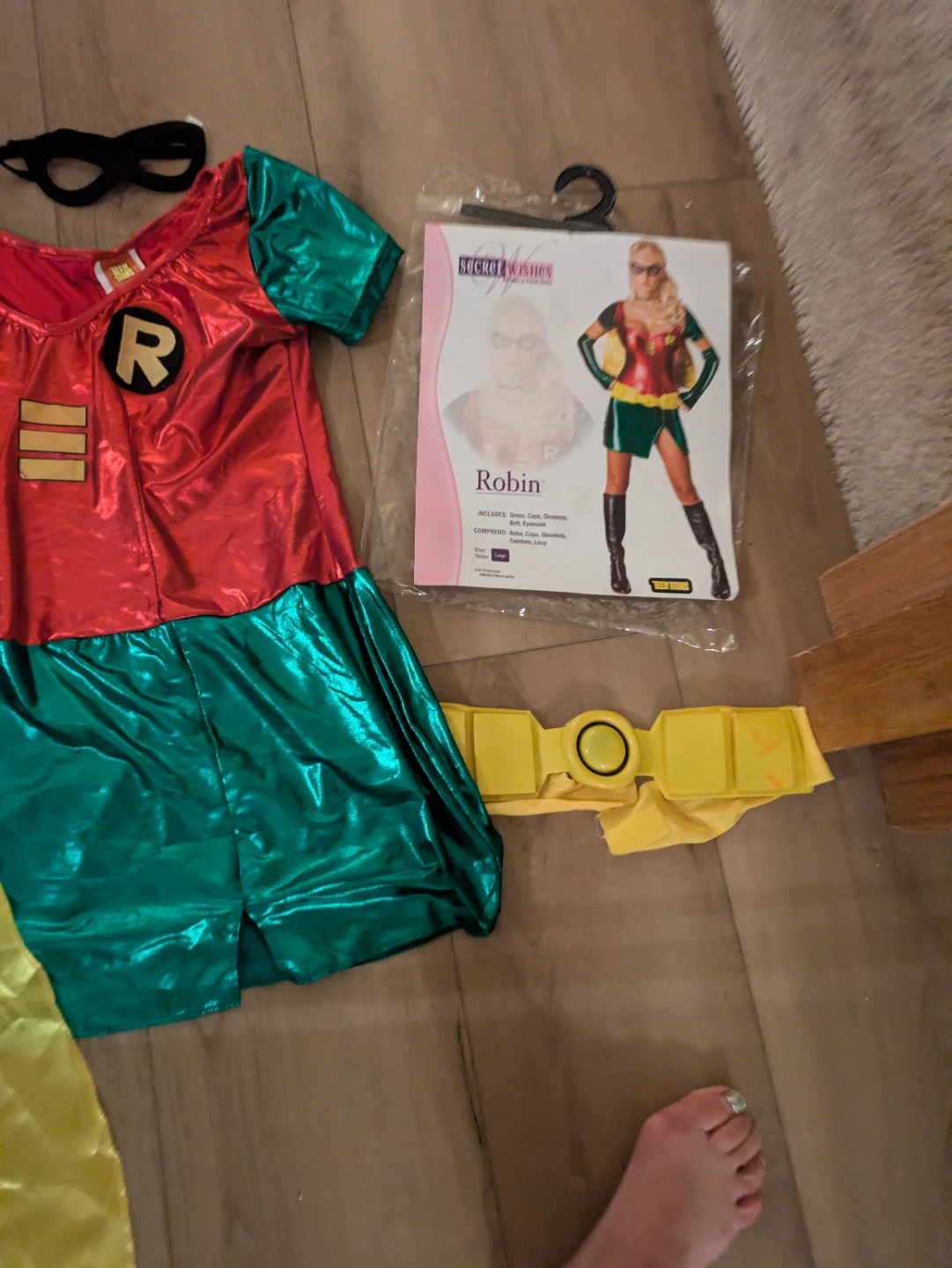 Secret Wishes Teen Titans Robin Costume - photo 5