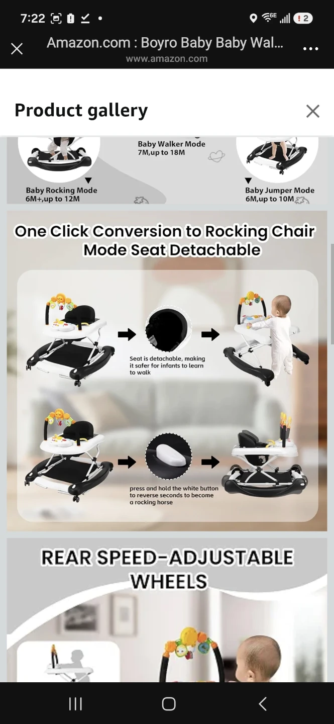 Brand new 5-in-1 Baby Walker and Activity Center - photo 3