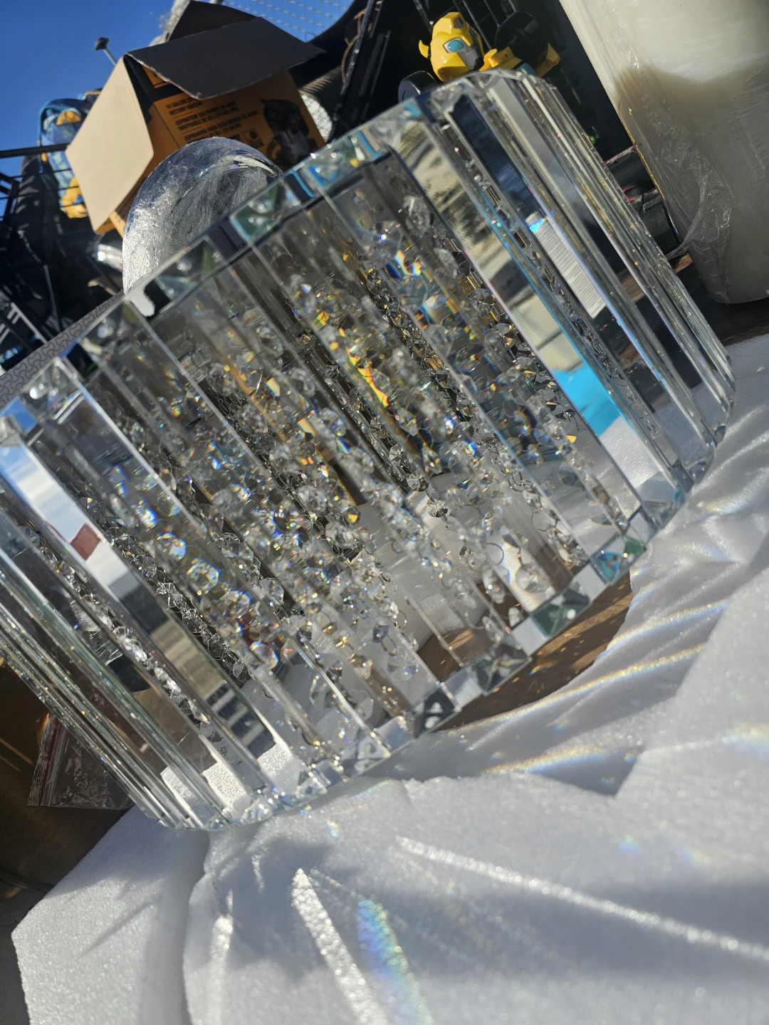OVE Round LED Crystal Chandelier - photo 5