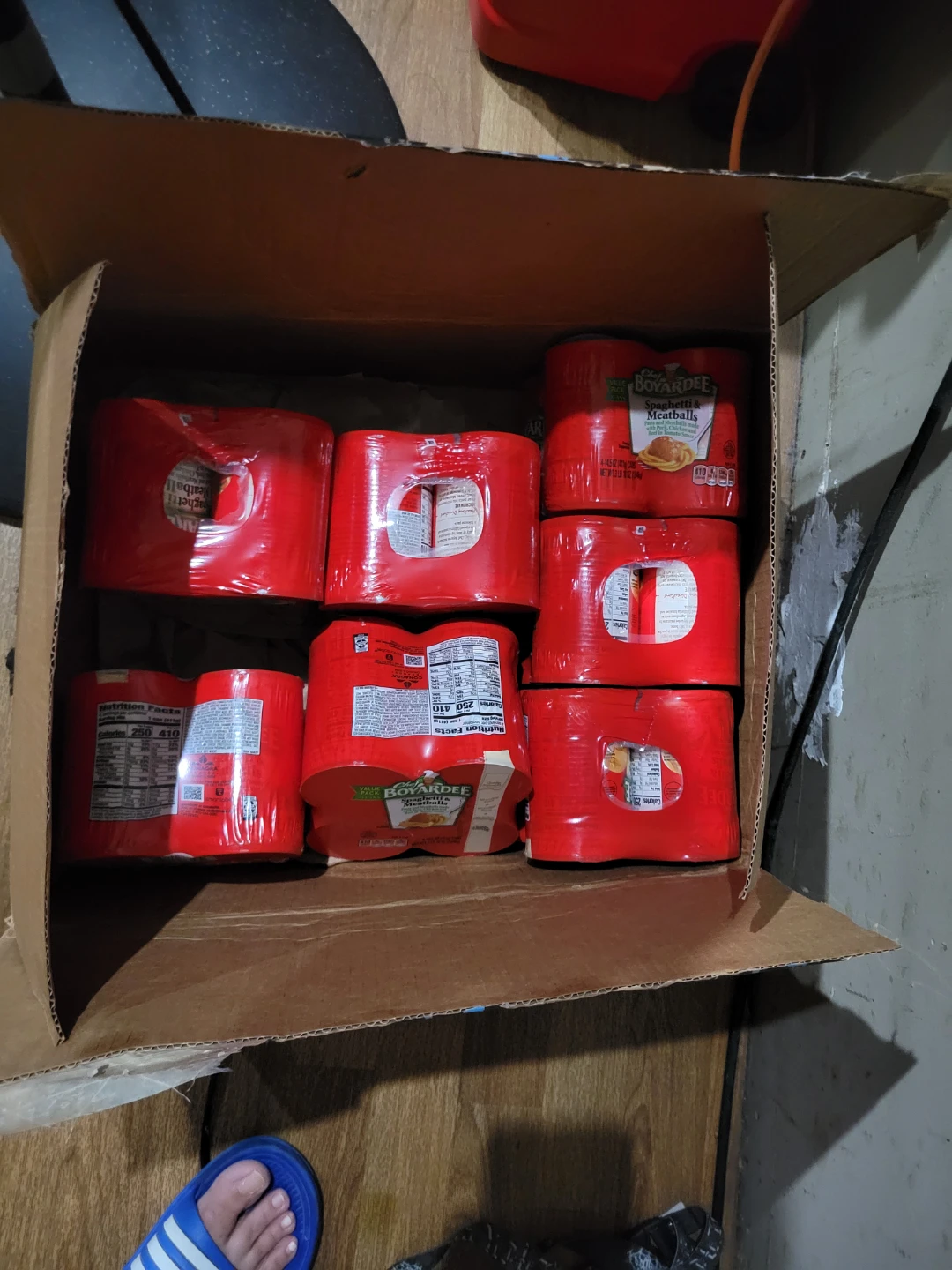 NIP 10 packs Chef Boyardee Spaghetti & Meatballs