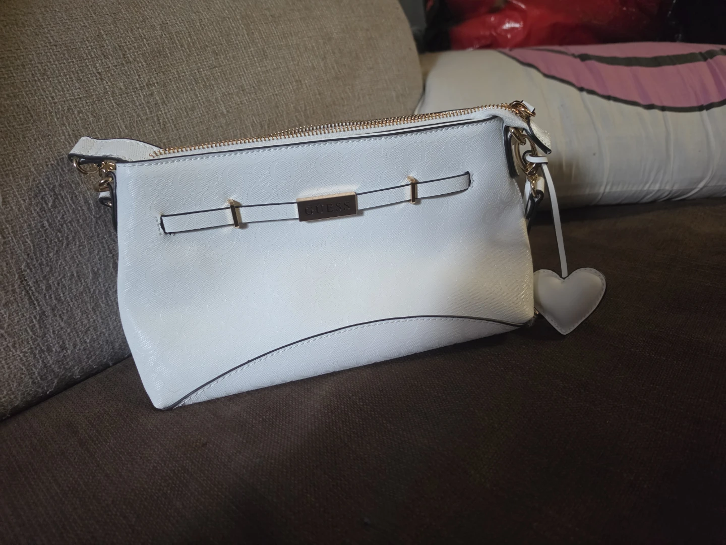 White Guess Handbag - photo 3