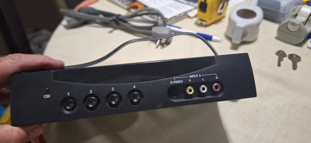 Black RCA Video/Audio Switcher - photo 2