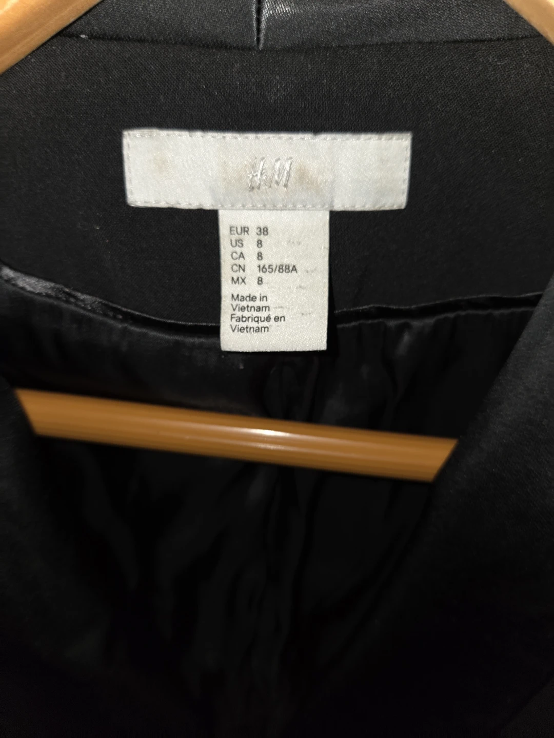 H&M Work Blazer w/ Sleek Lapels in a Ladies 8 - photo 2