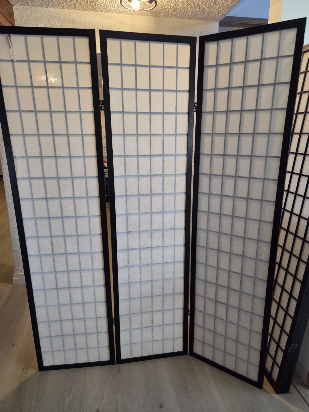 3-Panel Shoji Room Divider Screen - photo 5