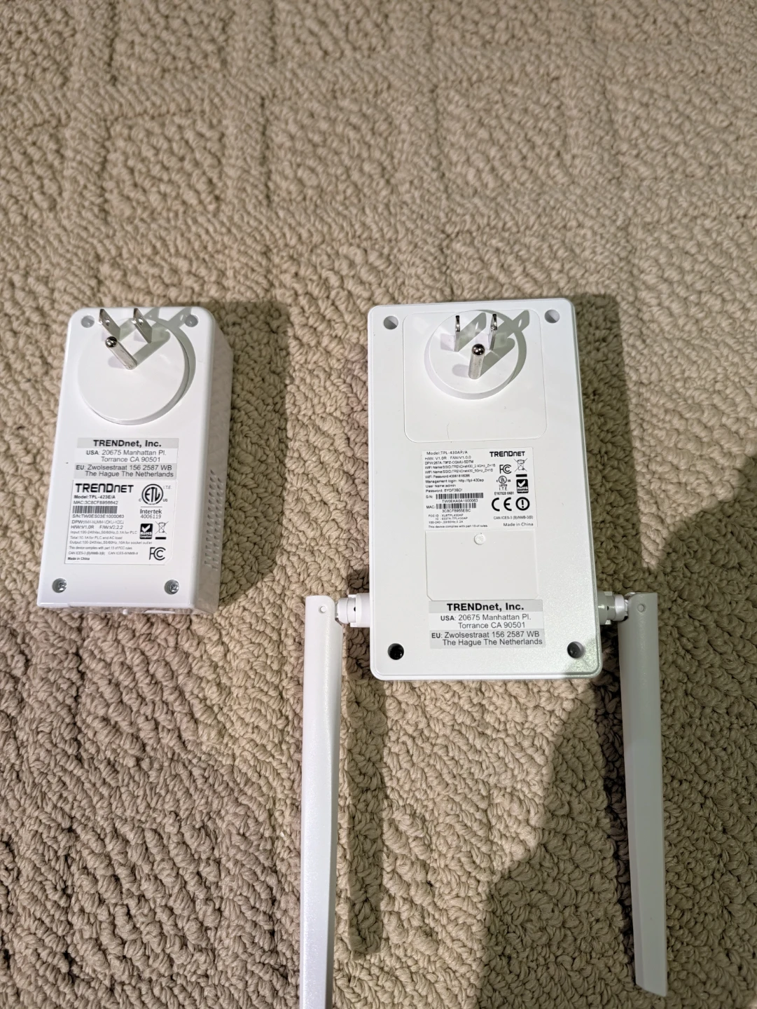 TRENDnet Powerline WiFi Kit TPL-423E and TPL-430AP - photo 2