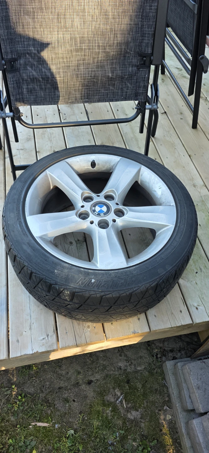 BMW wheels with tires