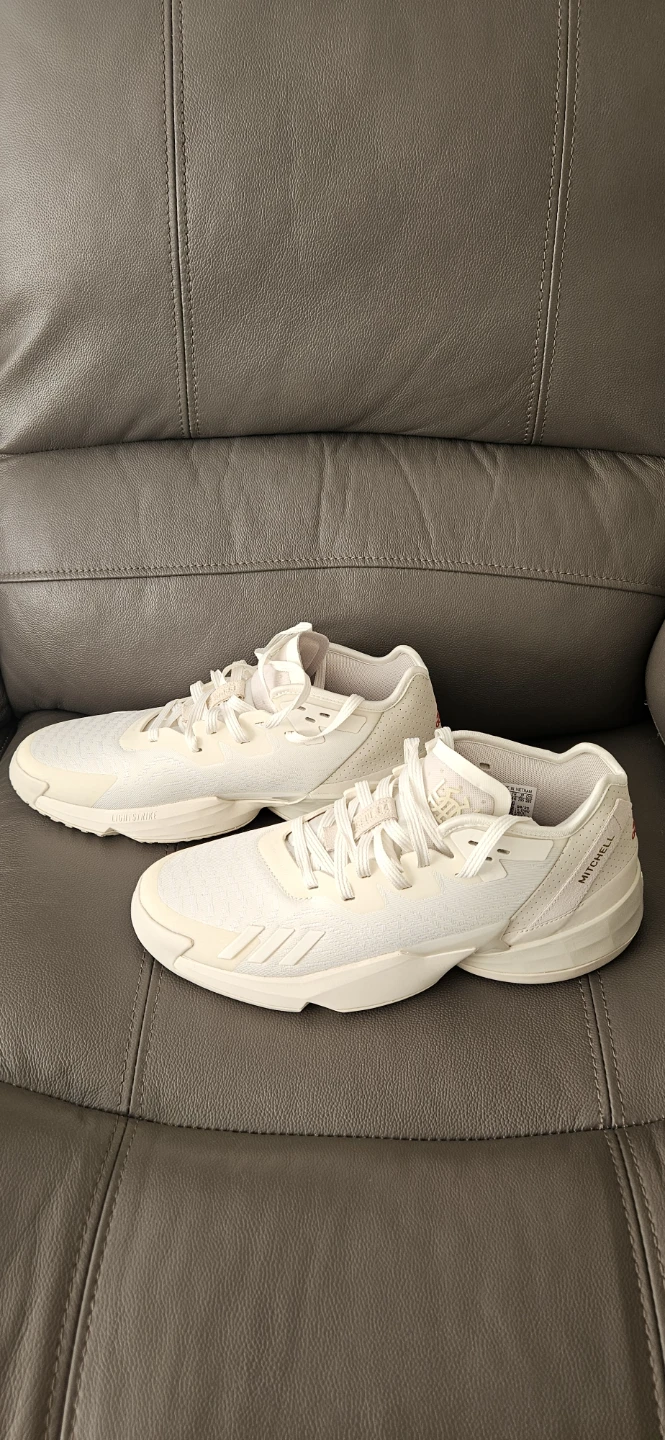 Men's Adidas D.O.N. Issue 4 Ivory White / Mitchell - photo 2