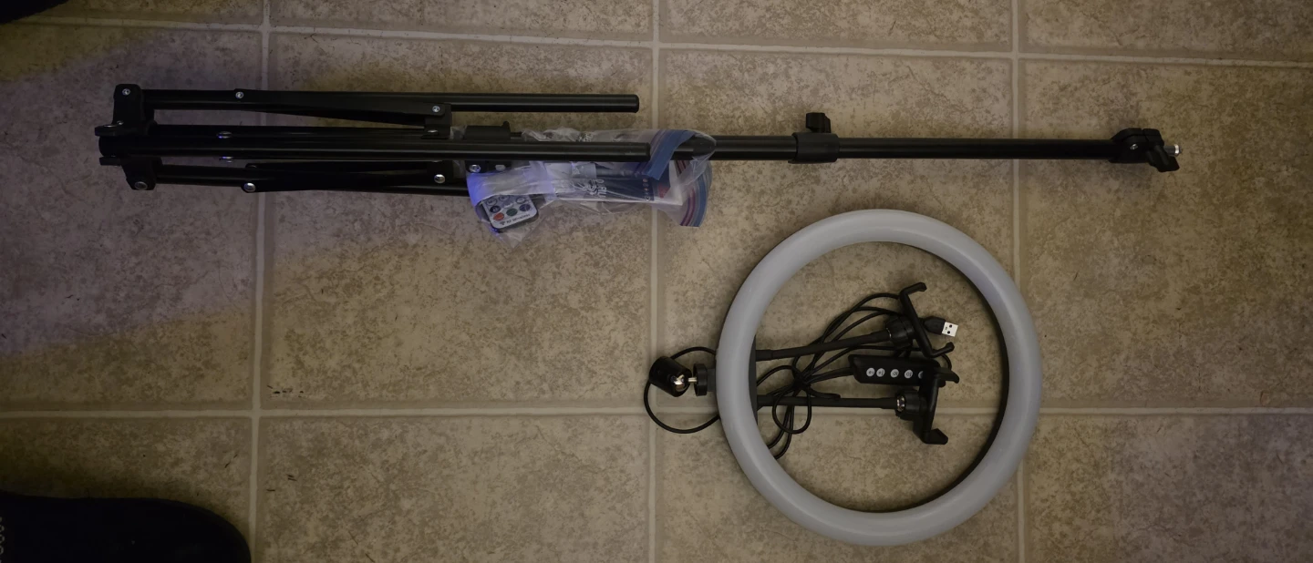 LED Ring Light with Tripod Stand