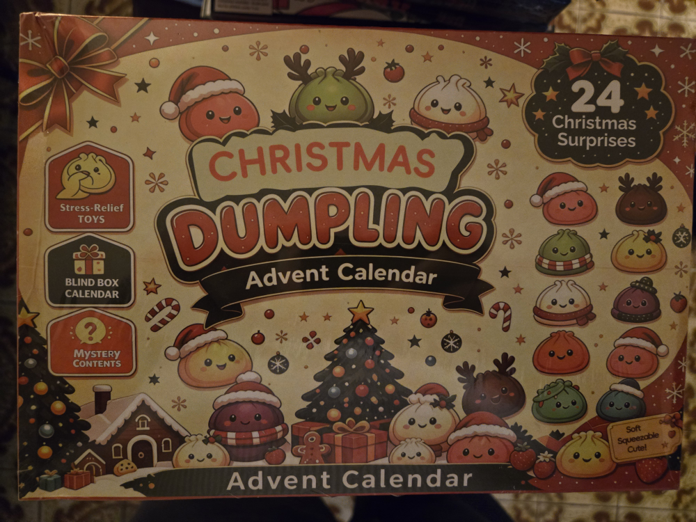christmas dumpling advent calendar