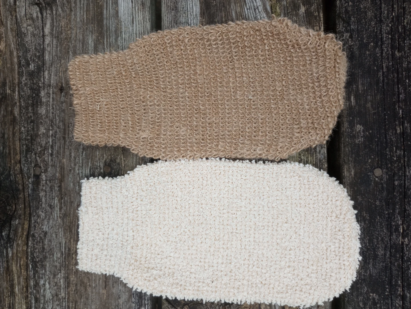 NEW Pair of Exfoliating Mitts