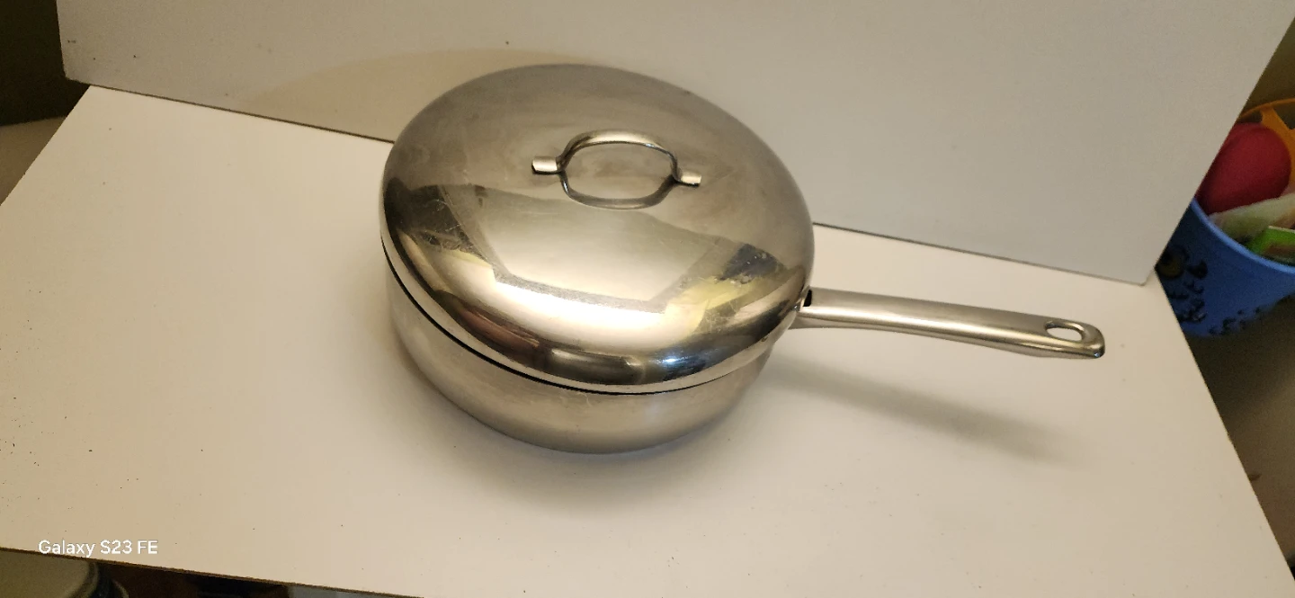 Stainless Steel Sauté Pan with Lid