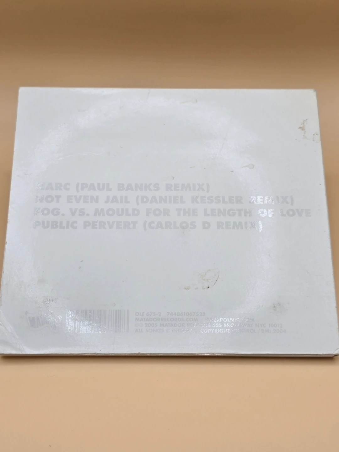 Interpol Remix EP CD OLE 675-2 - photo 4