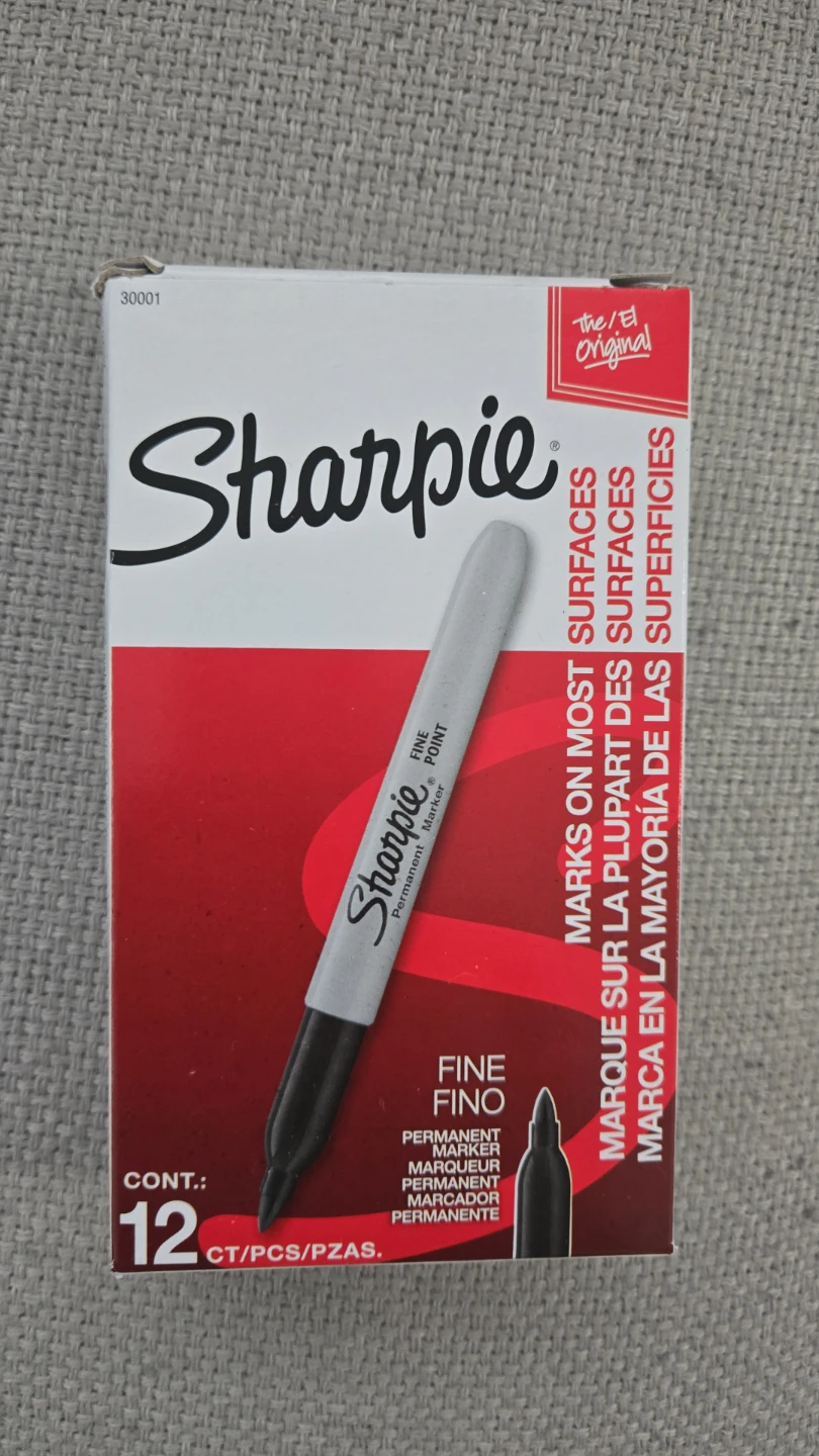 Box of sharpies