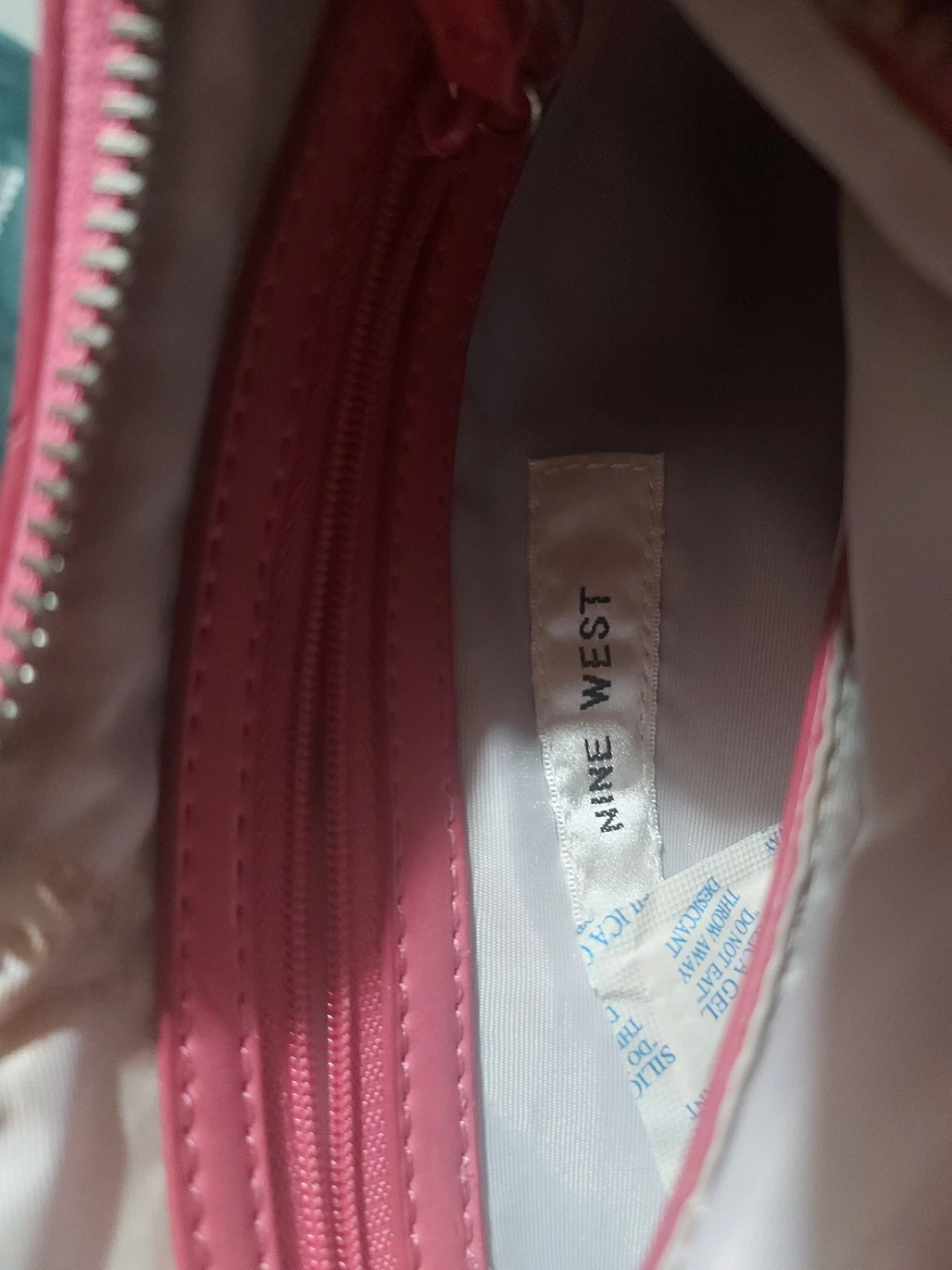 Nine West pink and beige handbag - photo 3