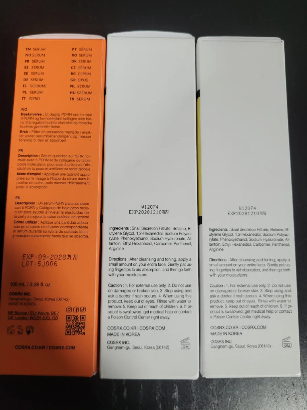 COSRX Advanced Snail 96 Mucin Essence & 5 PDRN Collagen Serum - photo 2