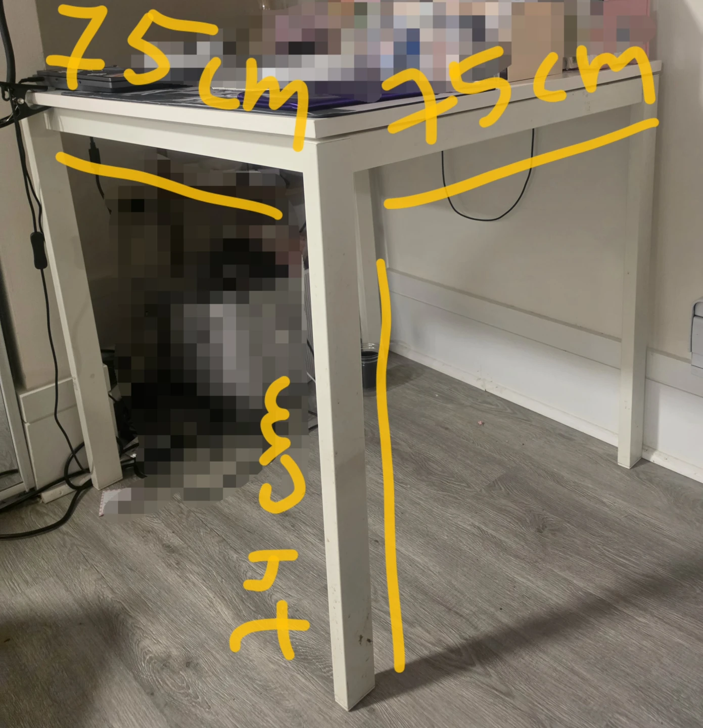 Melltorp IKEA Table square - photo 2