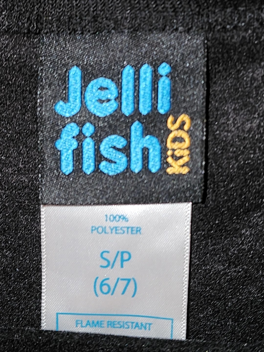 Jellifish Kids Skeleton Costume Onesie Pajama Size 6/7 - photo 3