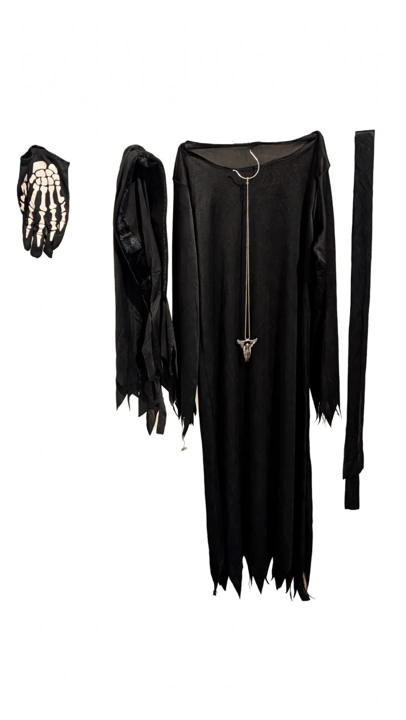 Kids' Grim Reaper costume and Plague doctor - photo 2