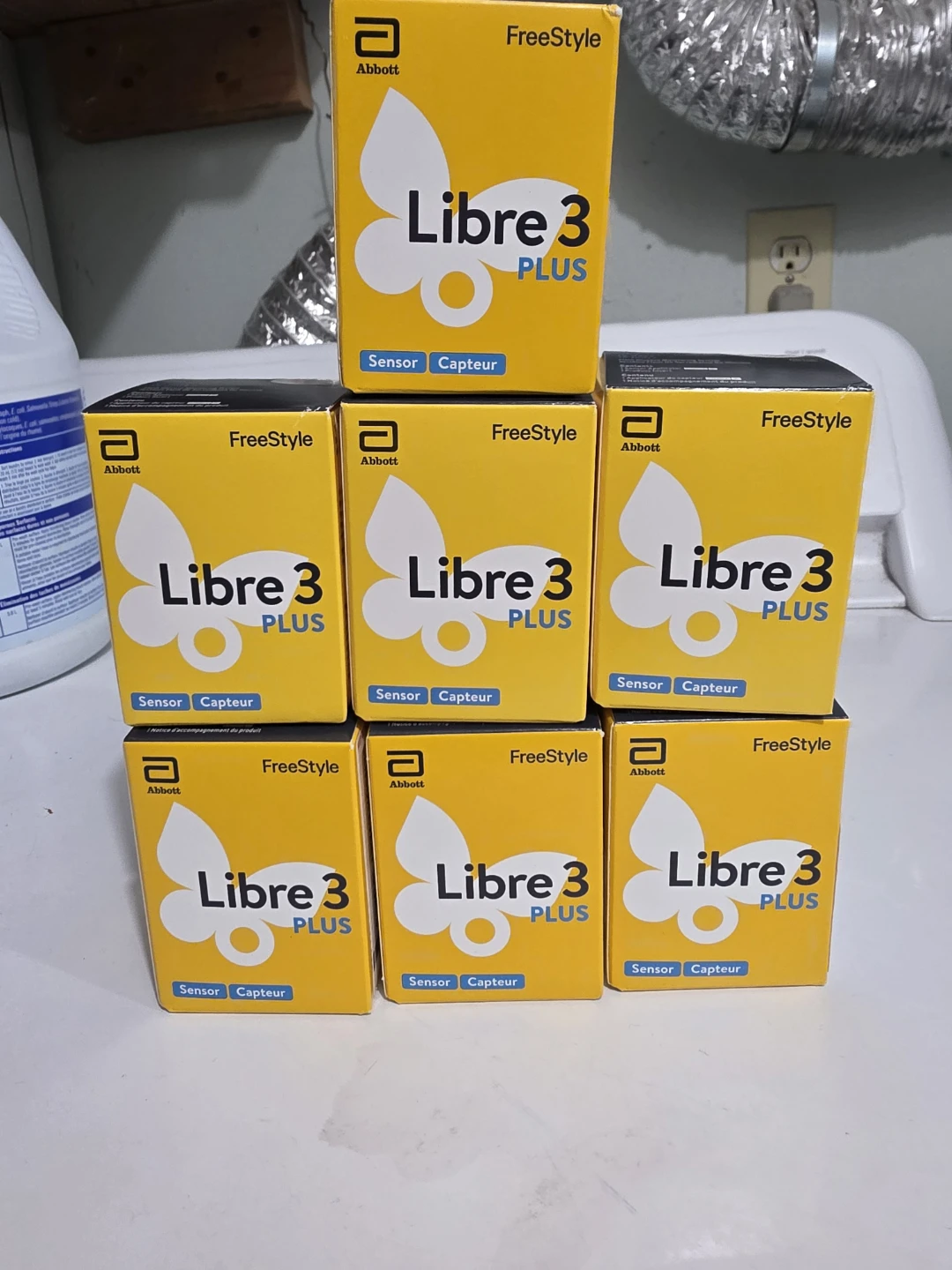7 Abbott FreeStyle Libre 3 Plus Sensors