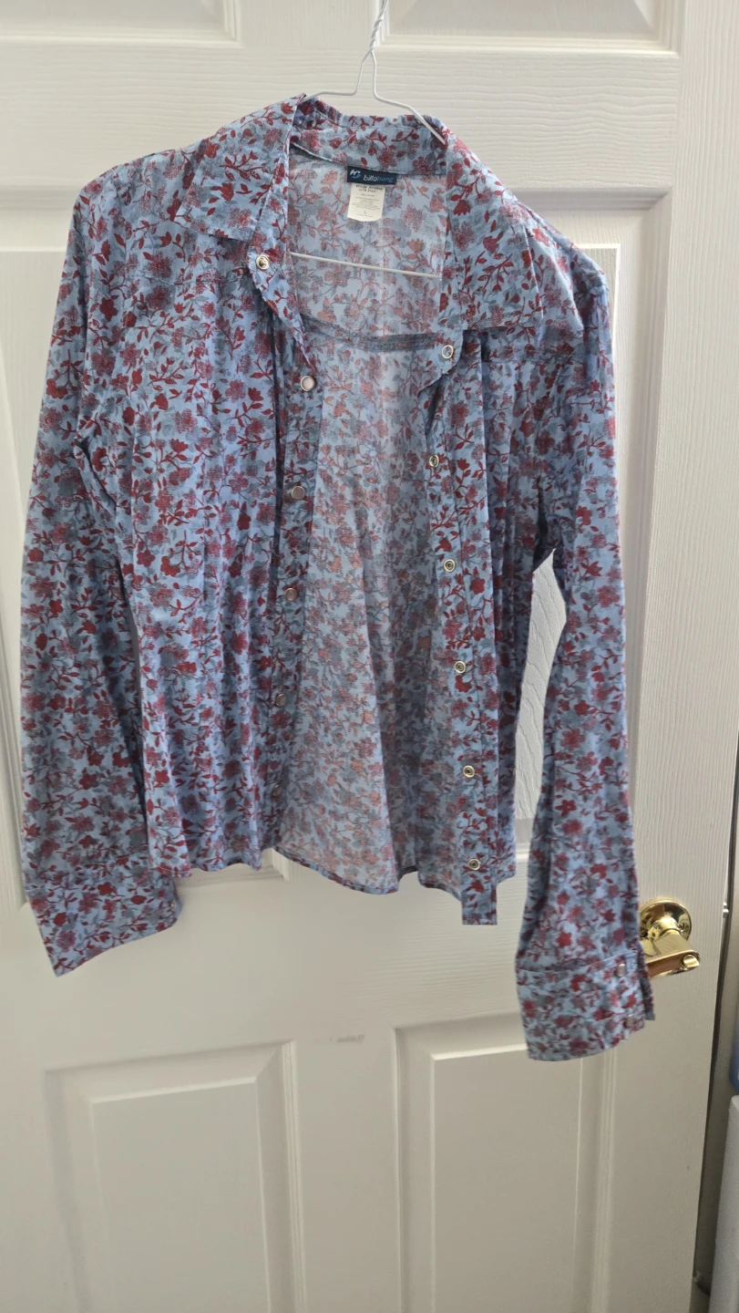 Billabong Floral Print Long Sleeve Shirt - photo 2