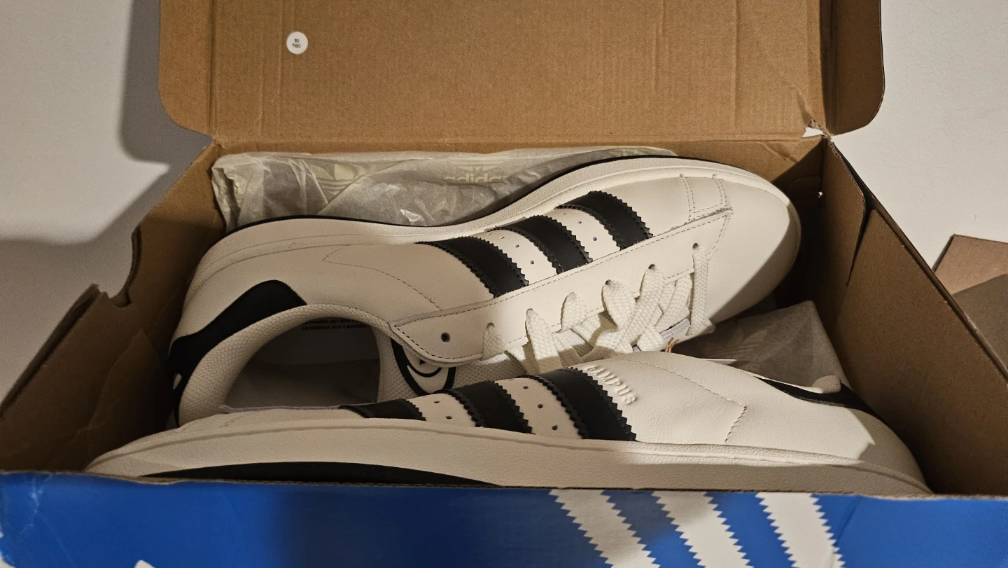 Adidas Campus 00s White and Black Sneakers - photo 2