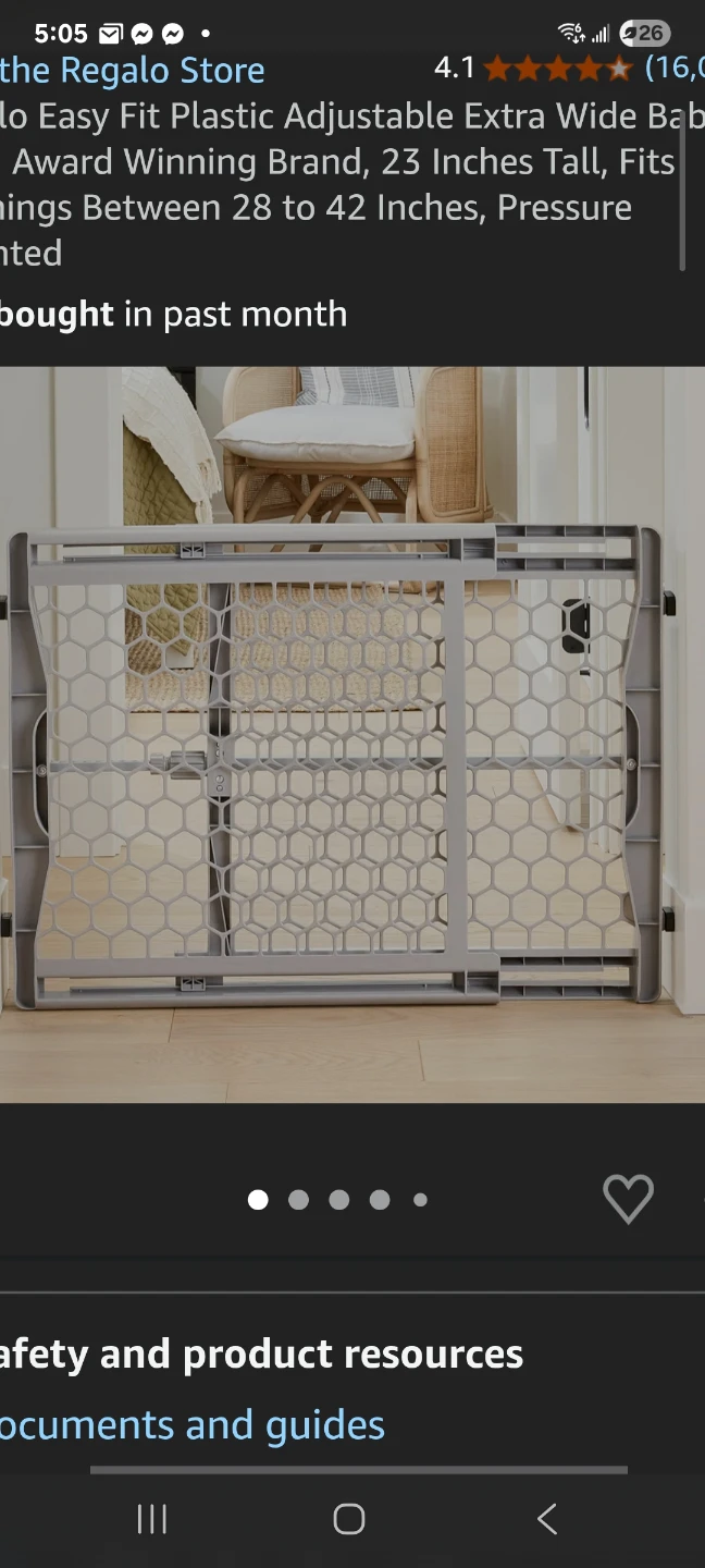 Regalo Baby Gate new