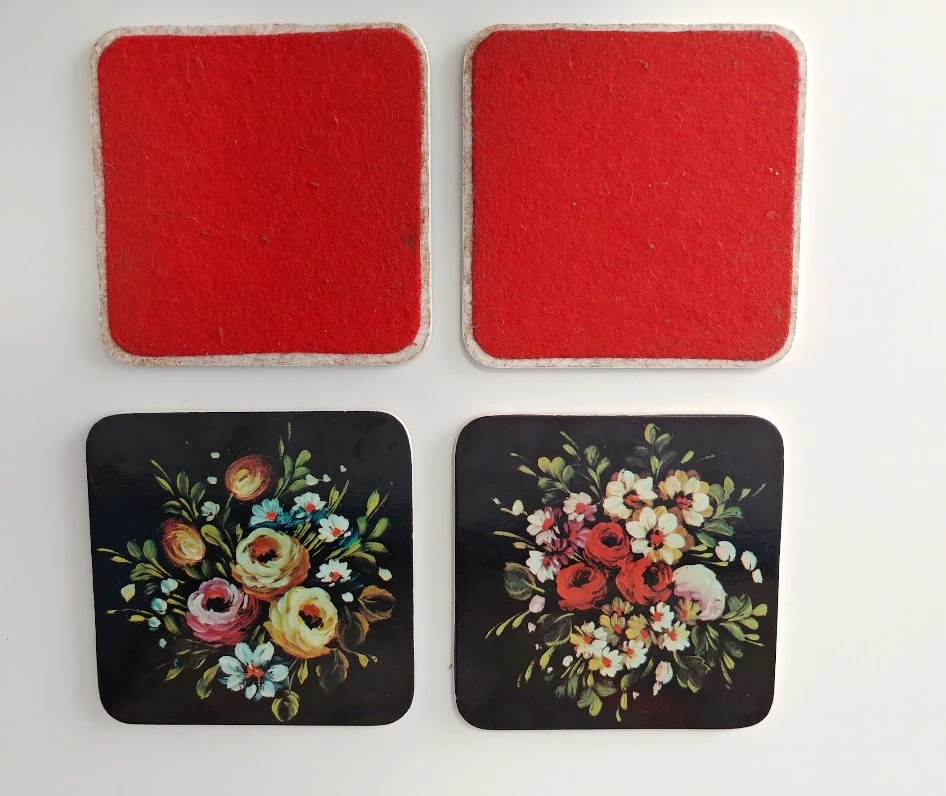 Vintage Sewell Melamine Coasters - photo 5