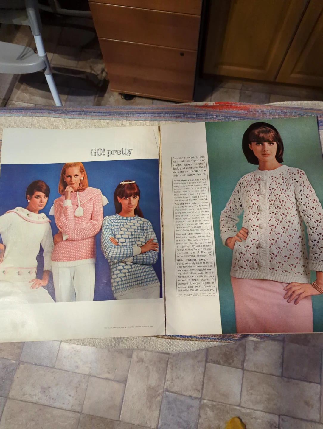 2 Vintage McCall's Needlework & Crafts Magazines 1966 - photo 4