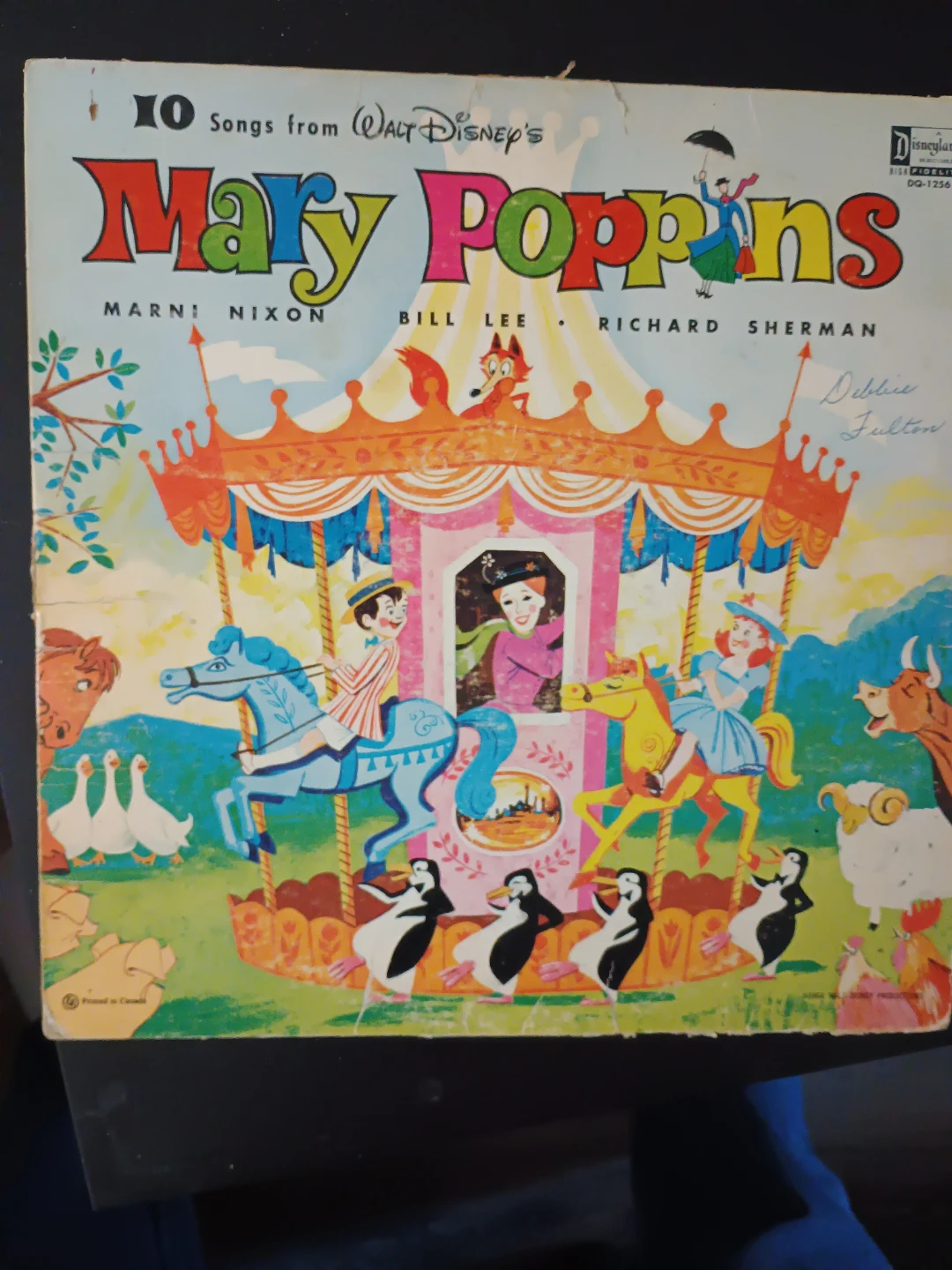 Walt Disney's Mary Poppins Vinyl Record