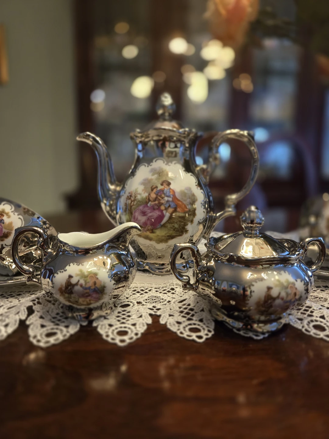 Vintage L. Parbus Germany Tea Set - photo 2