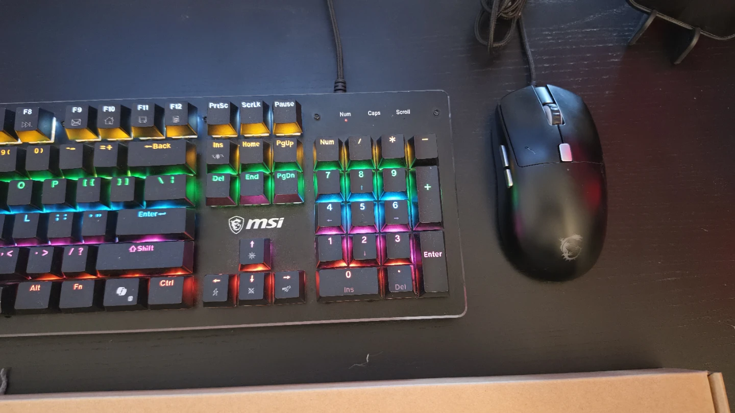 MSI Gaming Keyboard and Mouse Combo - photo 3