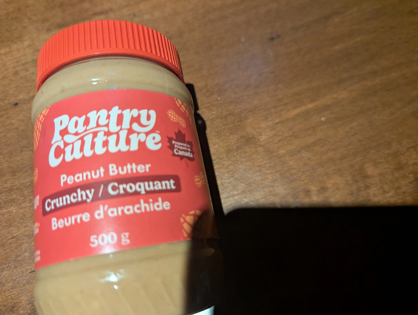 Pantry Culture Crunchy Peanut Butter 500g