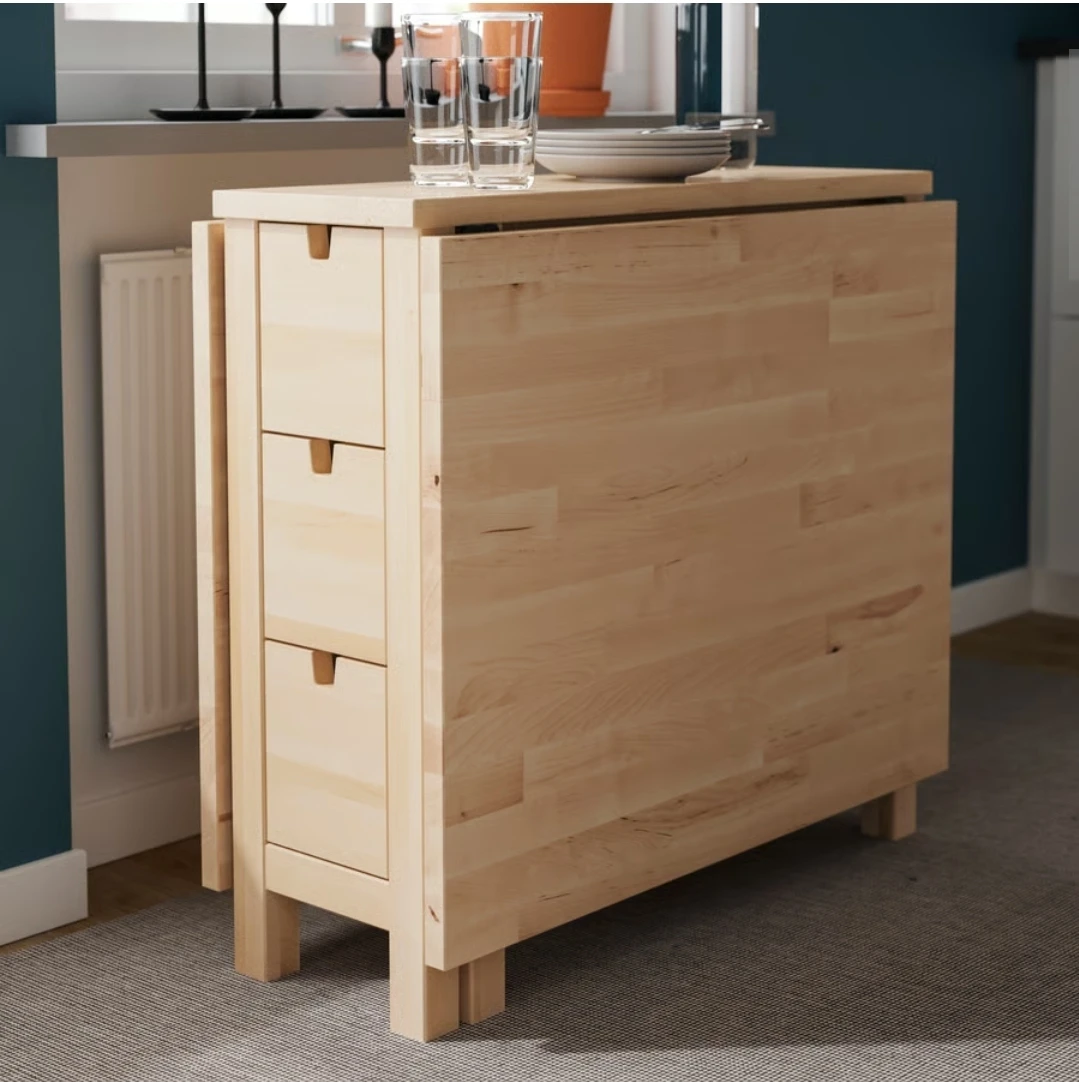 IKEA NORDEN Gateleg Table in Birch - photo 3