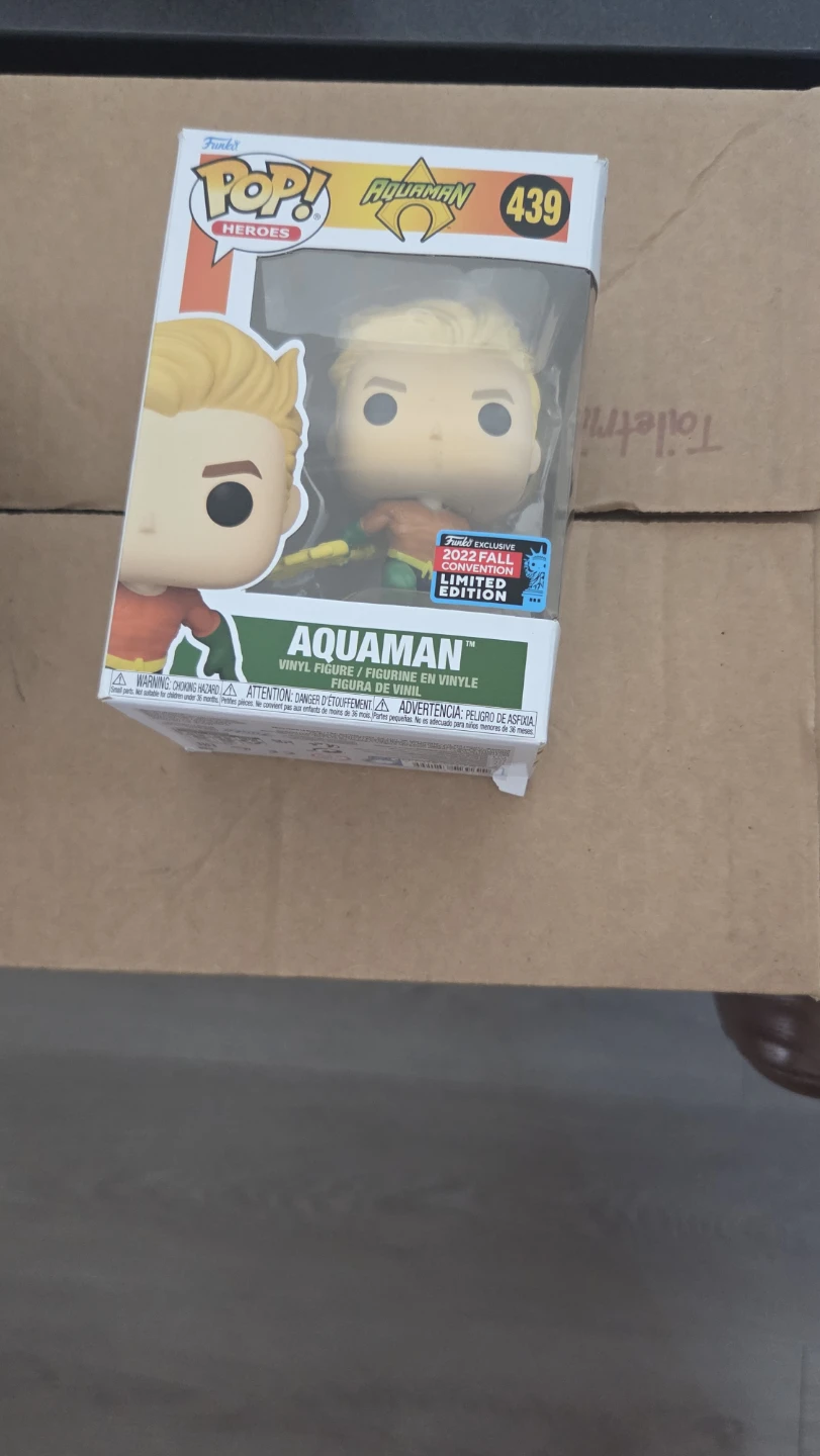 Funko Pop Aquaman 2022 Fall Convention Exclusive 439