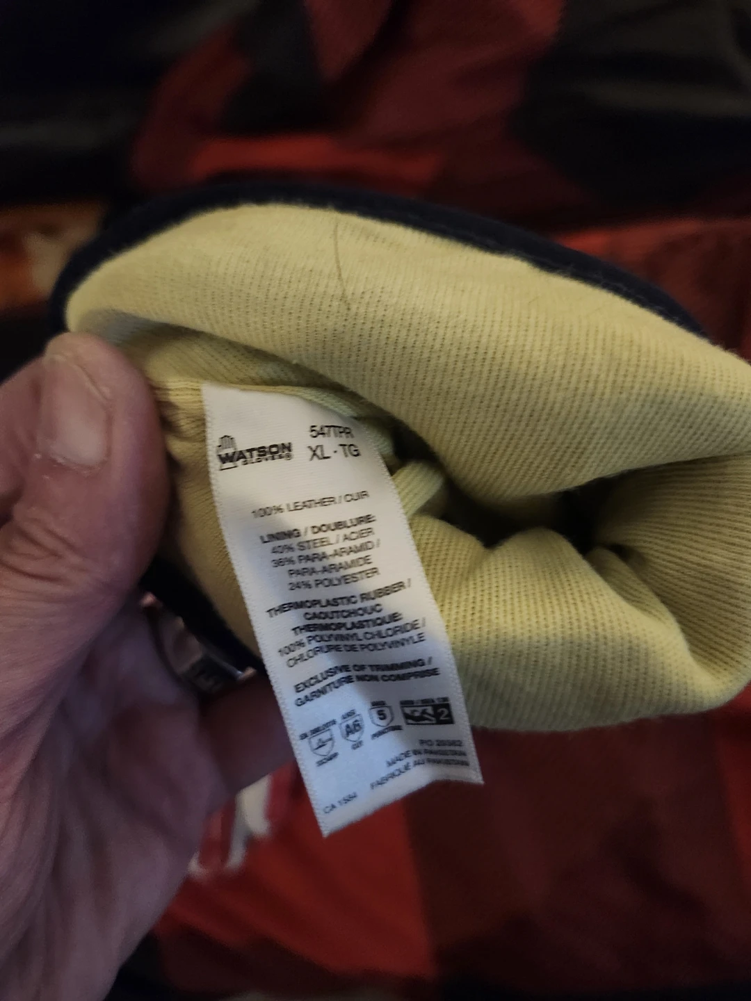 Watson Gloves Van Goat Impact Protection Work Gloves - photo 3