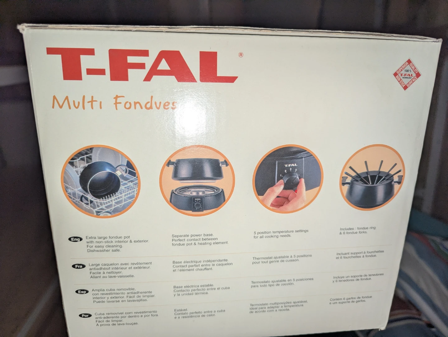 T-Fal Multi Fondues Electric Fondue Set brand new in box - photo 2