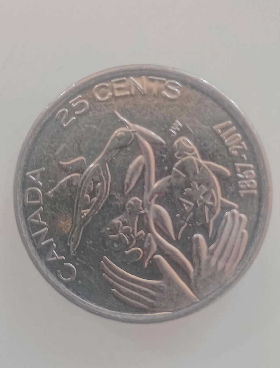 2017 Canadian 25 Cent Commemorative Coin