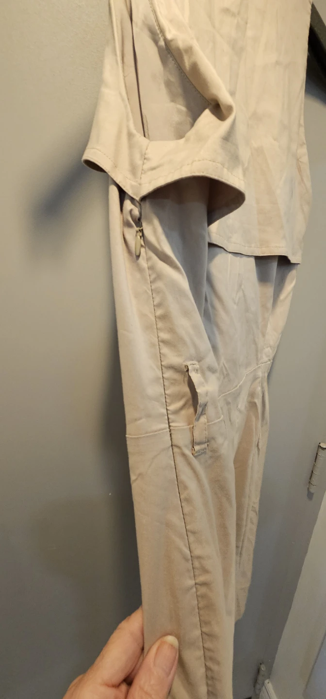 Ann Taylor Sleeveless Trench Dress - Beige - photo 5