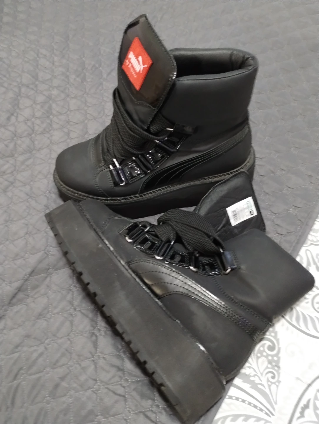 Puma by Rihanna Fenty Black Boots - photo 4