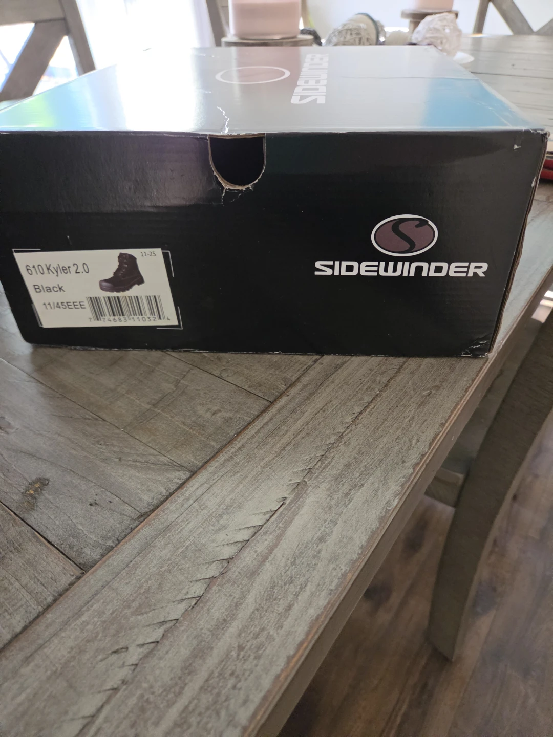 Sidewinder Kyler 2.0 Black Boots