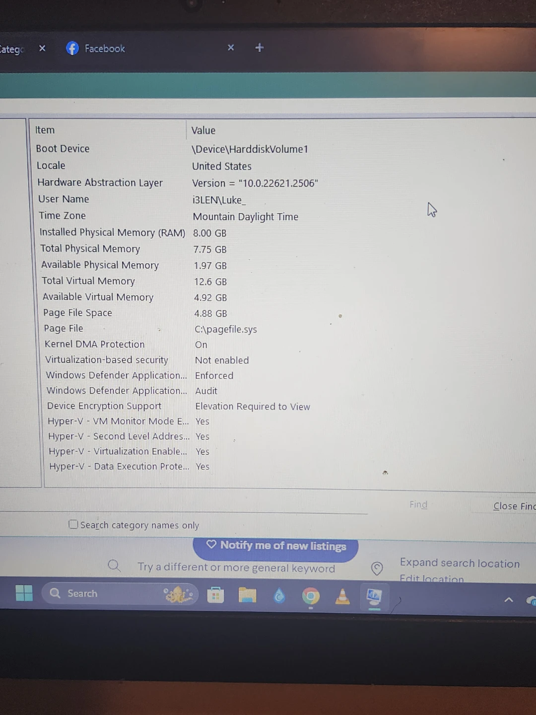 Lenovo IdeaPad  3 (core i3, 10gen. Processor)8GB RAM /128GB SDD! - photo 3