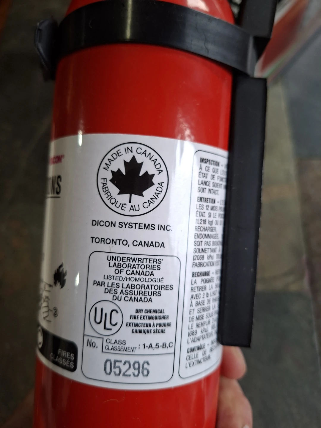 ​Dicon First Response 2 lb ABC Fire Extinguisher - photo 2